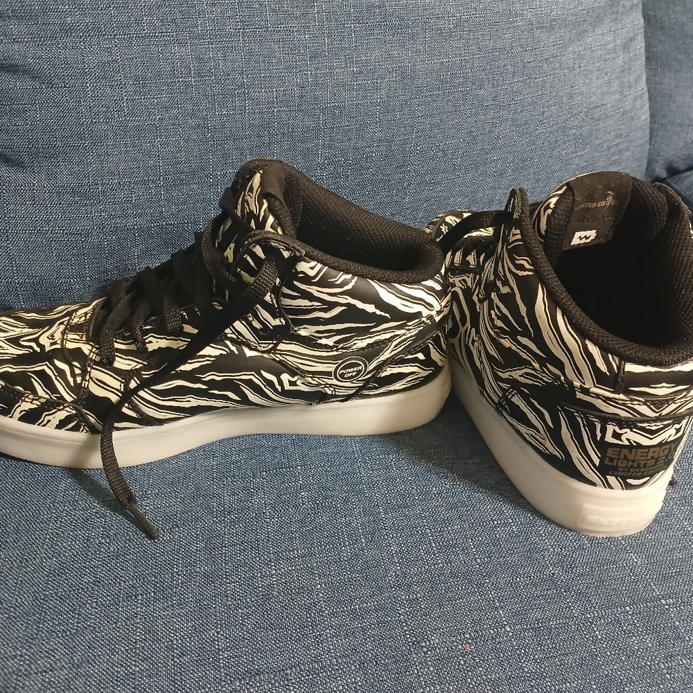 Skechers Energy Lights Boys High Top Sneakers Youth  Rechargeable